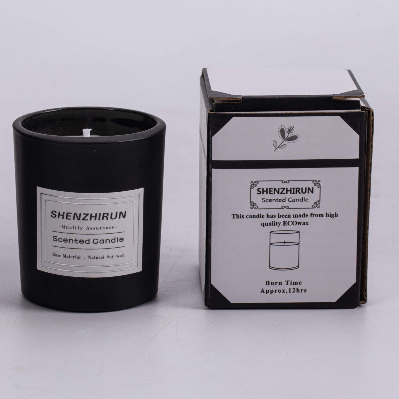 Eprolo aromatic scented mini soy wax candle for home decor, indoor desktop fragrance with a stylish decorative design