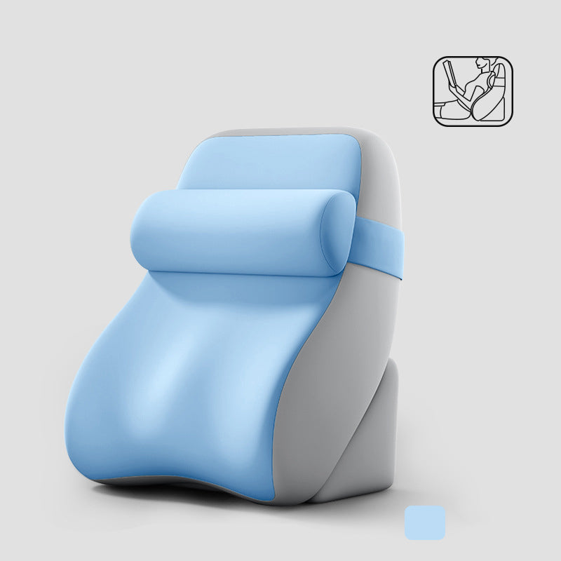 Large memory foam reading pillow by eprolo with adjustable backrest, ideal for relaxing in bed or on a sofa.