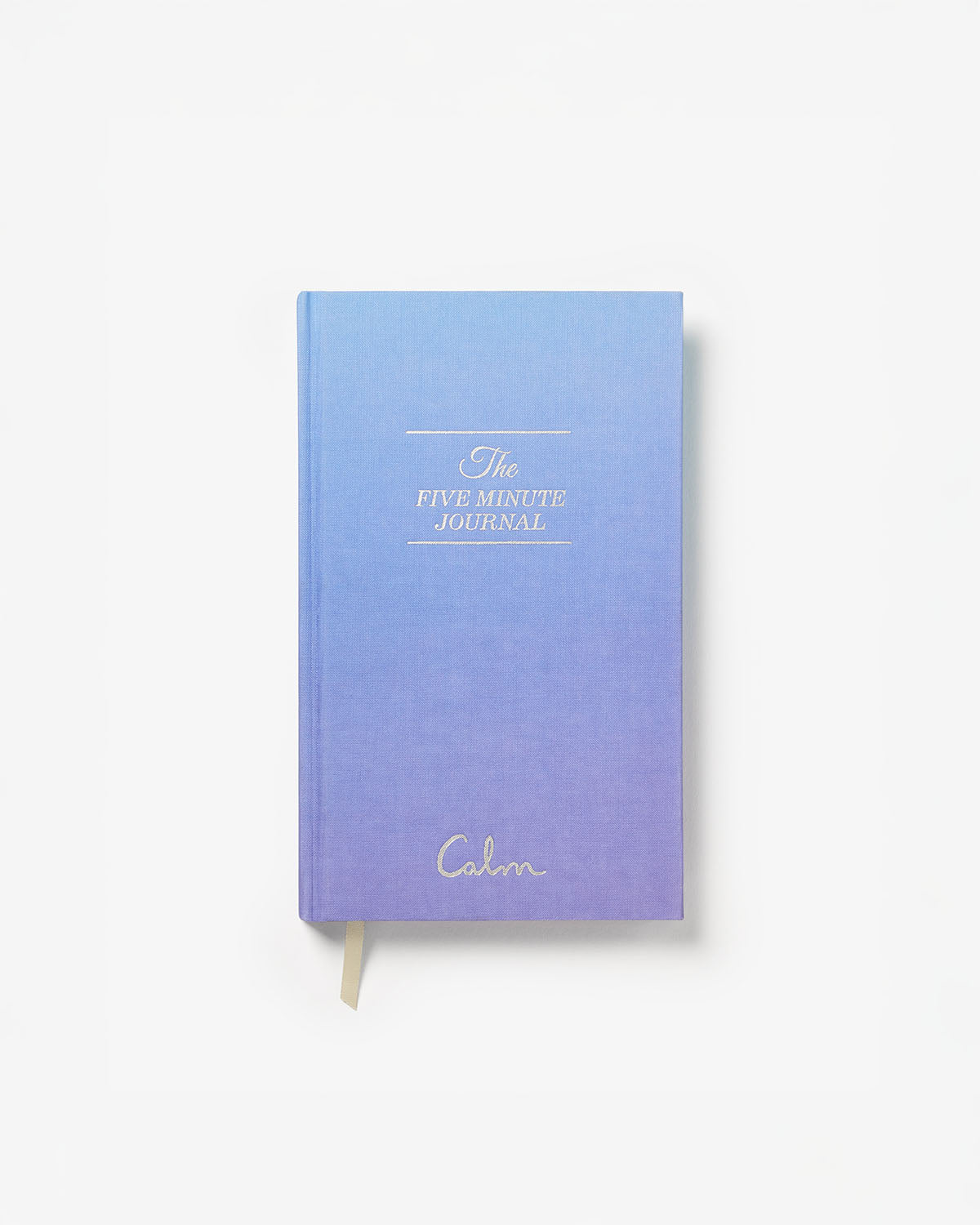 Mindfulness journal titled "Calm" by Intelligent Change, featuring a clean, minimalistic cover design for daily reflection and relaxation.