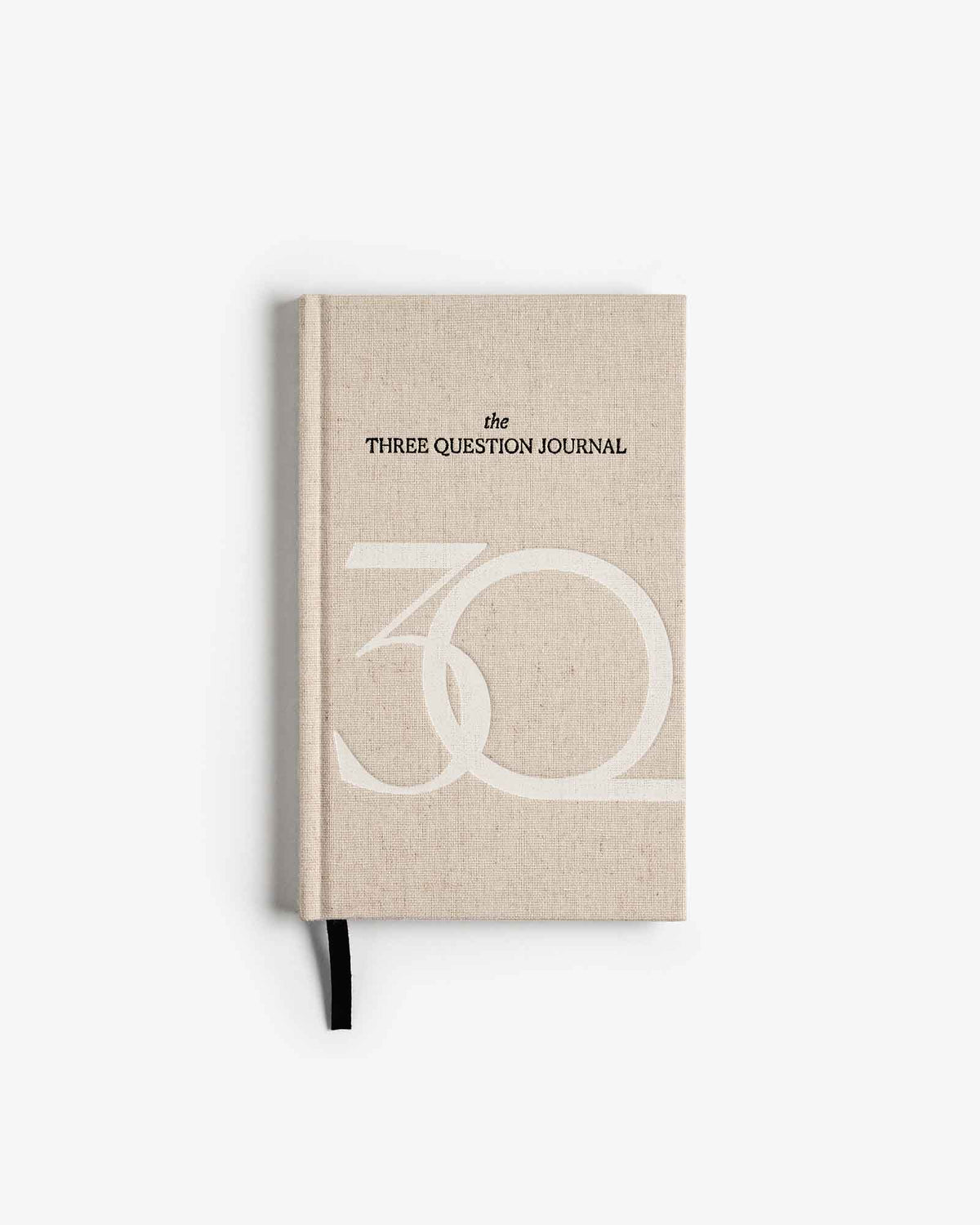 Intelligent Change Three Question Journal for mindfulness, featuring a clean cover with the journal's title and minimal design.