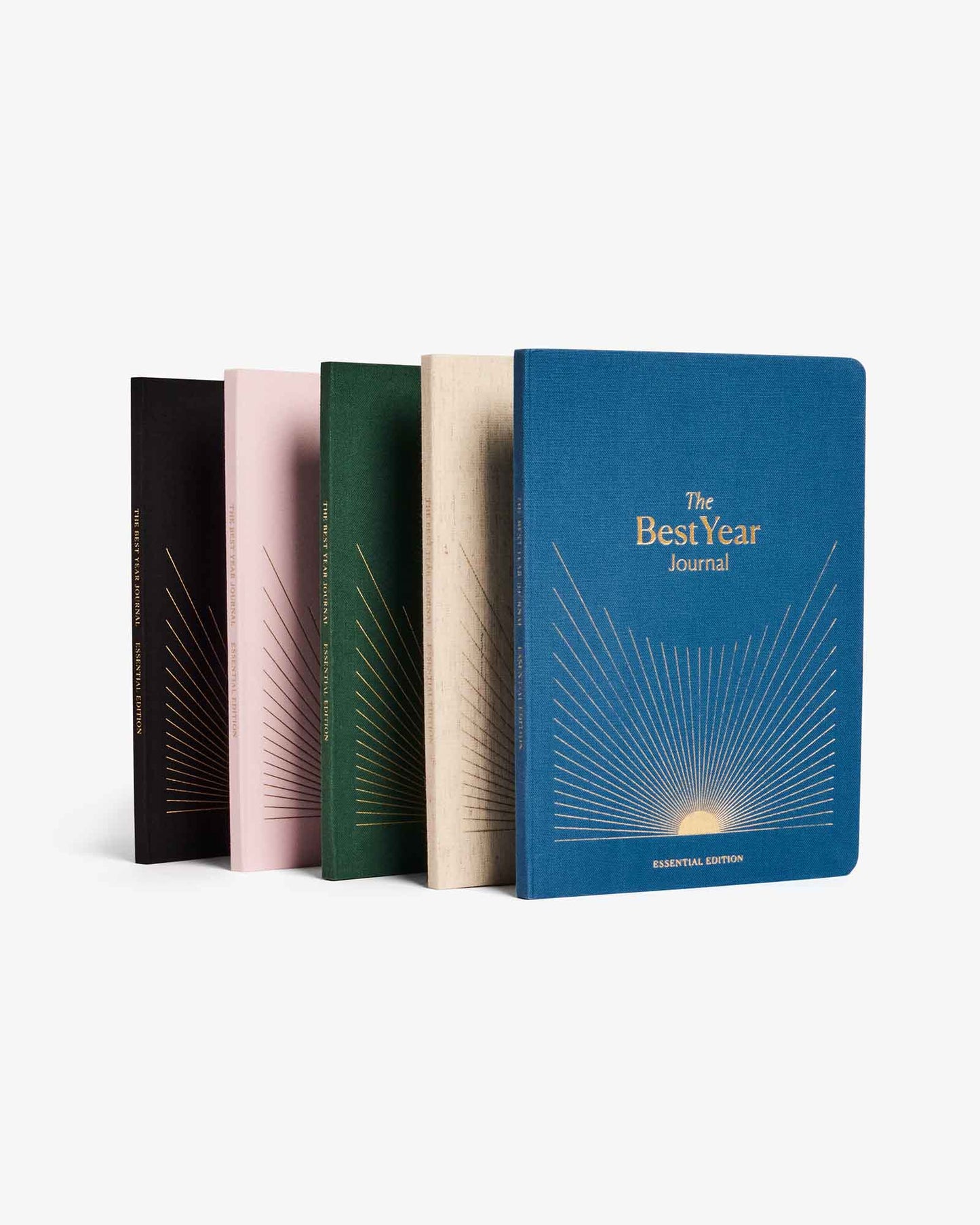 Black Best Year Journal Essential mindfulness journal by Intelligent Change, featuring a sleek cover and designed for goal setting and reflection.