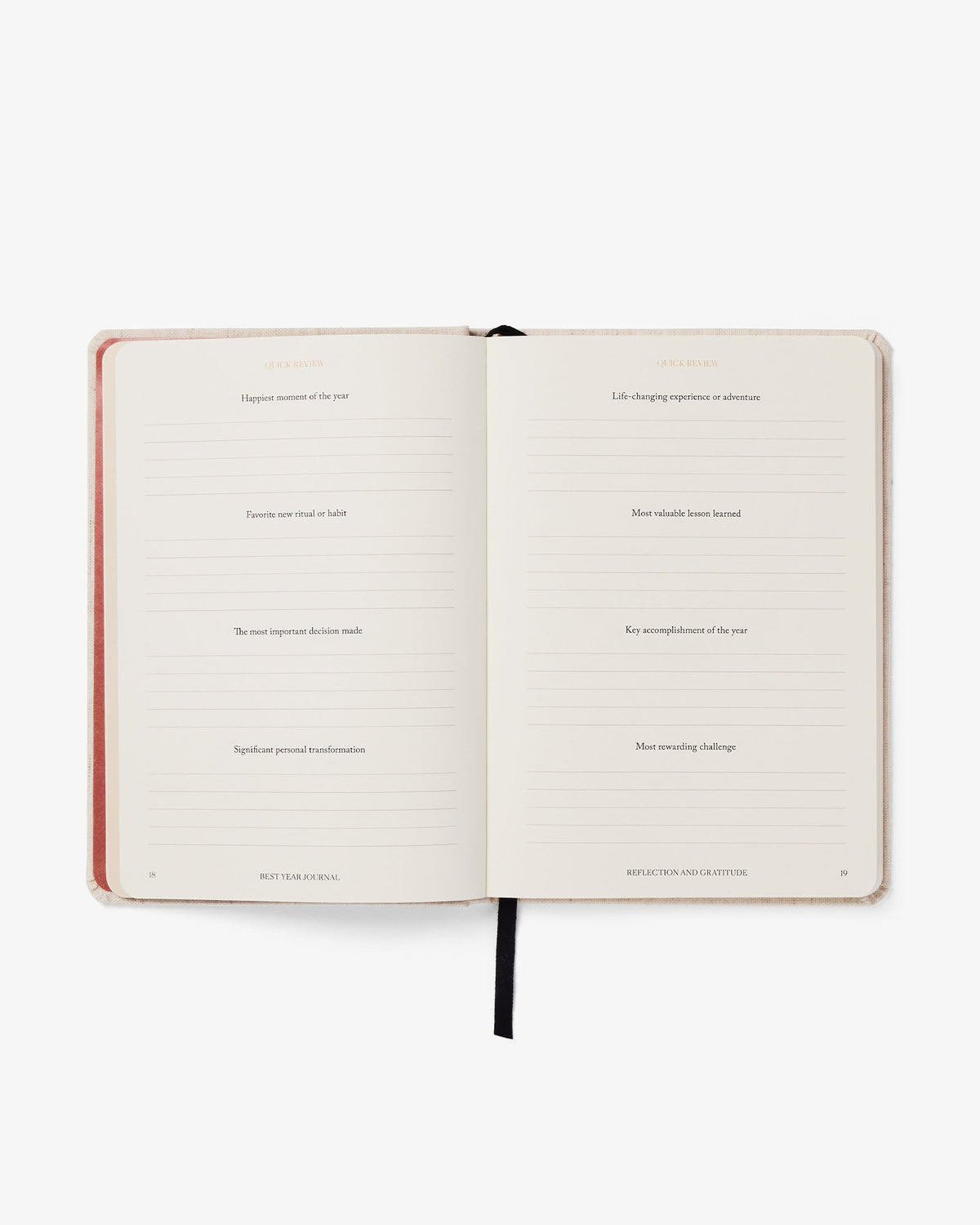 Green Best Year Journal by Intelligent Change for mindfulness, featuring a closed hardcover with a minimalist design.