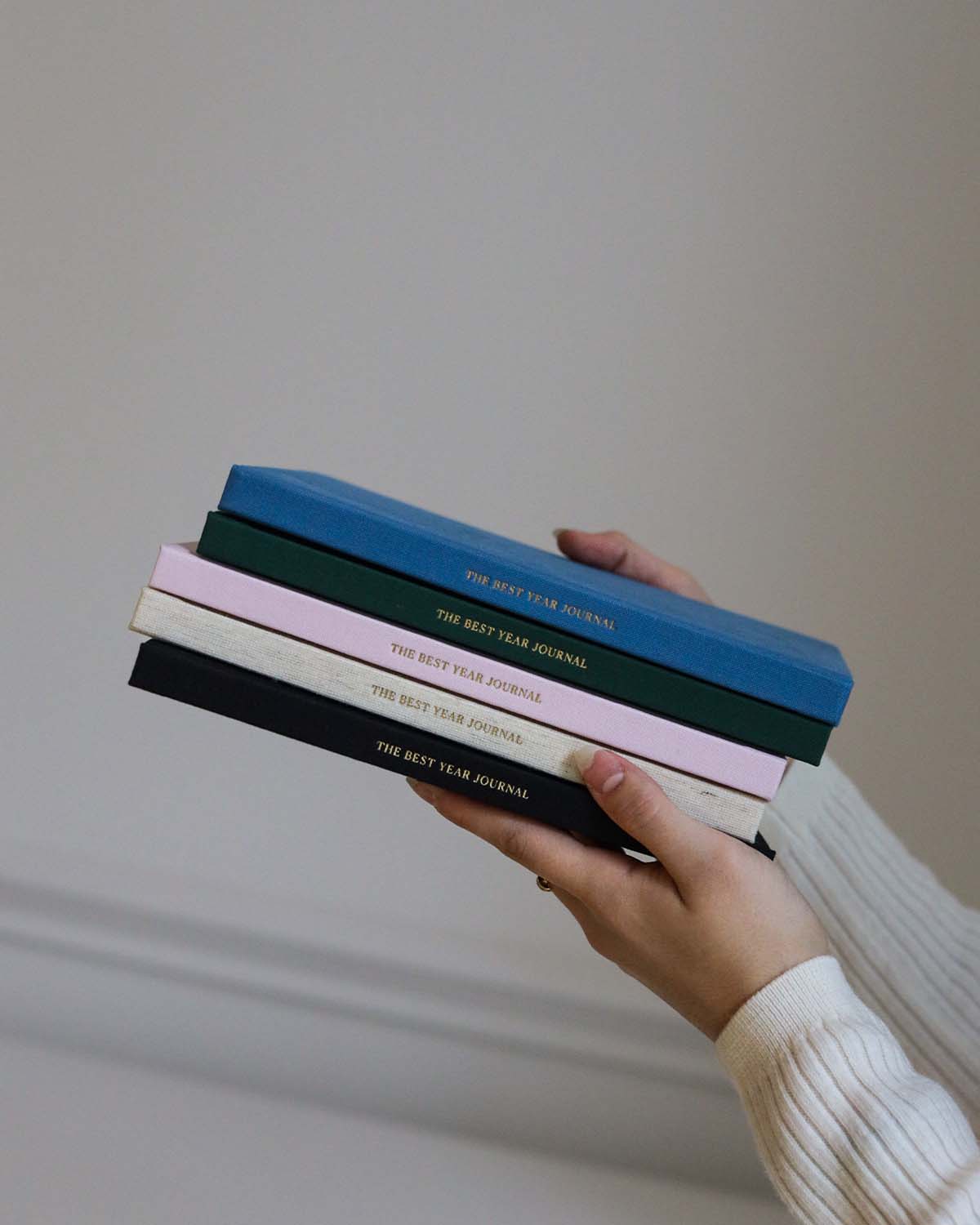Green Best Year Journal by Intelligent Change, mindfulness planner with a smooth cover and motivational interior pages.