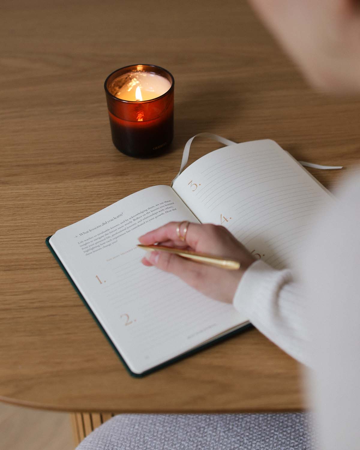 Green Best Year Journal by Intelligent Change, a mindfulness planner with a simple, inspiring cover design.