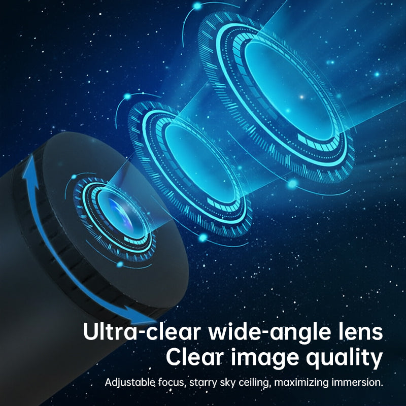 eprolo USB Star Projector displaying calming starry sky projections for relaxation and ambient lighting.
