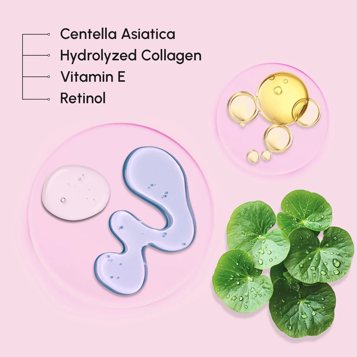 Maree collagen and retinol toner pads with soft cotton pads soaked in skincare solution, ideal for facial exfoliation and revitalization.