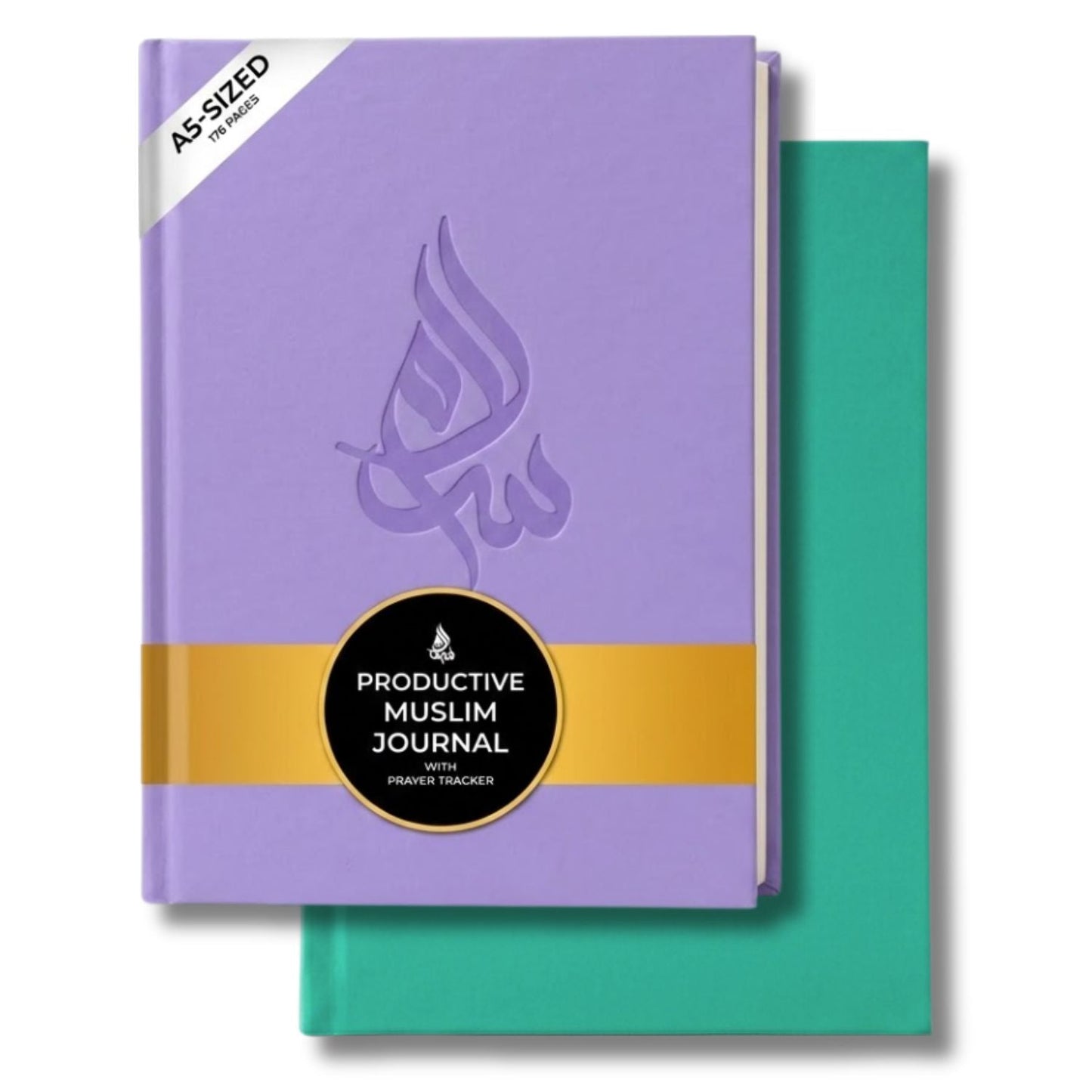 Salam Journal cover featuring Islamic calligraphy and elegant design for the ultimate Muslim journal by Salam Store.